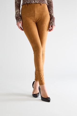 Jegging taille haute Hudson - Marron clair
