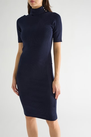 Robe pull Lena - Bleu nuit