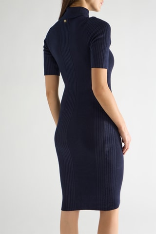 Robe pull Lena - Bleu nuit