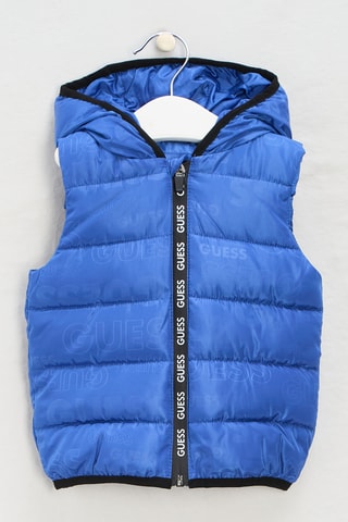 Doudoune sans manches Allover - Bleu cobalt