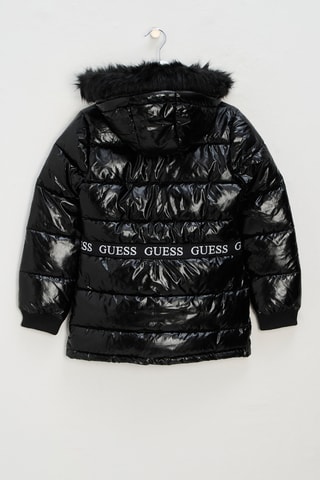 Doudoune à capuche Puffer - Noir