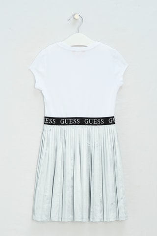 Robe trompe-l’œil - Argenté