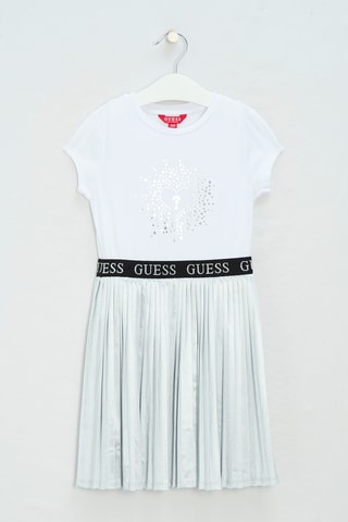 Robe trompe-l’œil - Argenté