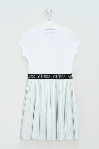 Robe trompe-l’œil - Argenté