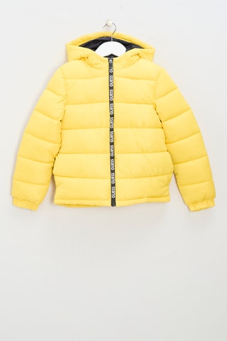 Doudoune à capuche - Jaune