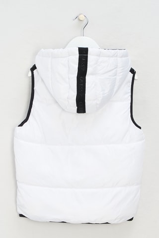 Doudoune sans manches à capuche Osvald - Blanc