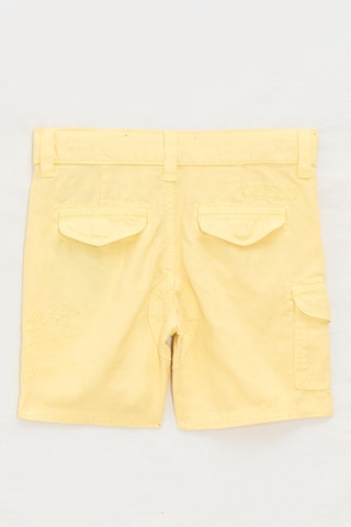 Short en lin - Jaune