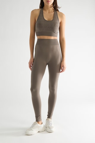 Legging taille haute Jenn - Marron