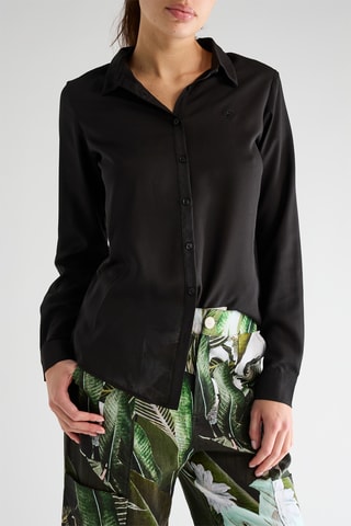 Chemise slim Diane - Noir