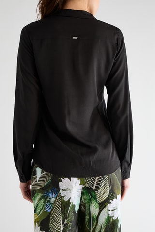 Chemise slim Diane - Noir