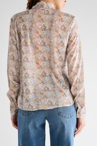 Chemisier Verry - Biege et ciel