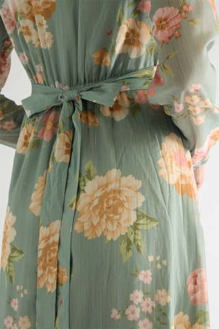 Robe longue Michelle - Vert