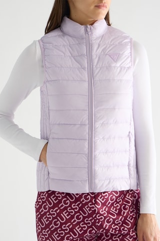 Doudoune sans manches Dena - Mauve