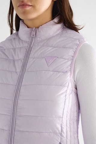 Doudoune sans manches Dena - Mauve