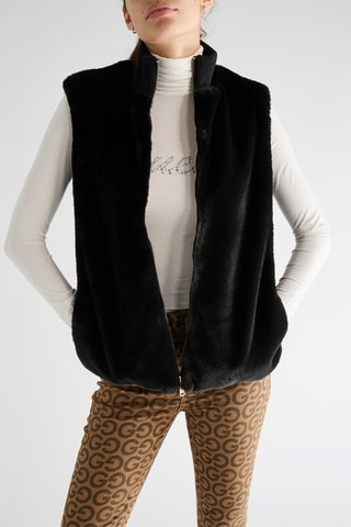 Gilet réversible sans manches Marilene - Noir