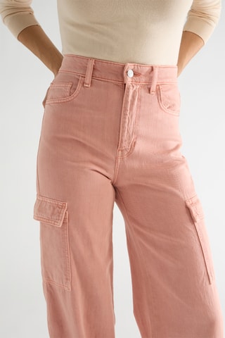 Pantalon cargo - Corail