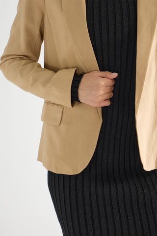 Veste en lin Jenny - Taupe