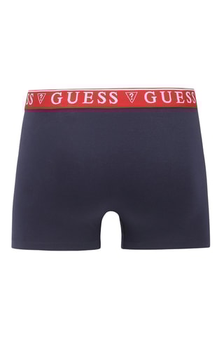 3 boxers - Gris clair chiné et bleu marine