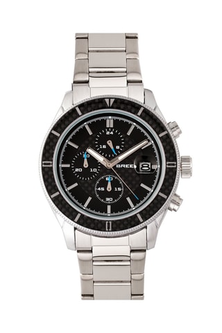 Legering Quartz Horloge Maverick Zilverkleurig en Zwart