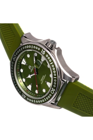 Reloj de inmersión de silicona Freedive Verde y blanco