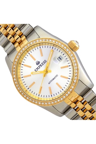 Automatisch Leren Horloge Constance Zilverkleurig en Goudkleurig