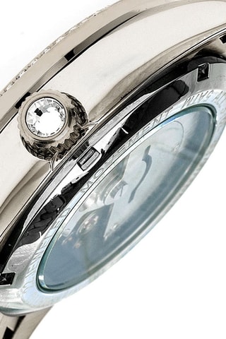 Automatisch Stalen Horloge Constance Zilverkleurig en Zwart - Empress