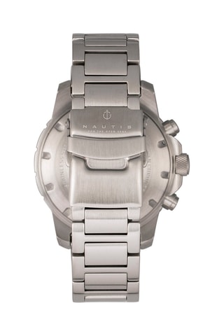 Reloj de cuarzo de acero Dive Chrono 500 - Cronógrafo - Plateado y verde