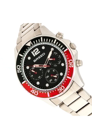 Legering Quartz Horloge Pegasus - Zilverkleurig en Rood