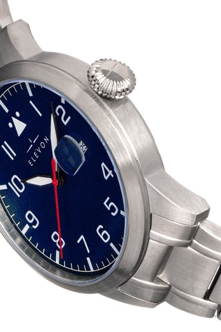 Legering Quartz Horloge Stealth - Zilverkleurig en blauw