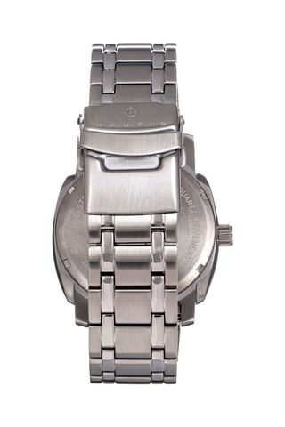 Stalen Quartz Horloge Stealth Zilverkleurig en Grijs