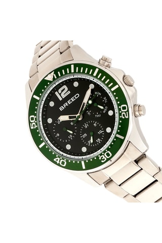 Legering Quartz Horloge Pegasus - Zilverkleurig en Groen