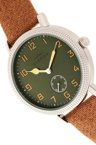 Reloj de cuarzo de piel Northop - Camel
