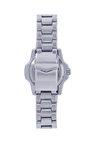 Automatisch Stalen Horloge Cortez Zilverkleurig en Blauw