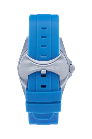 Reloj de cuarzo de caucho Interceptor - Azul - Nautis