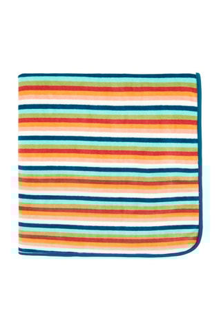 Deken - Wit en Blauw