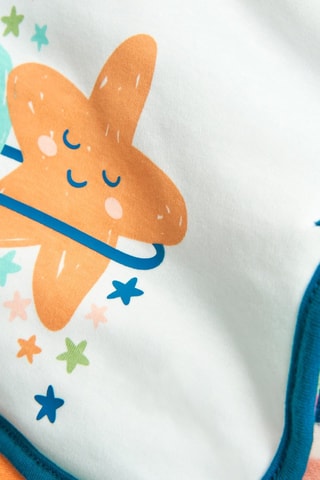 Deken - Wit en Blauw