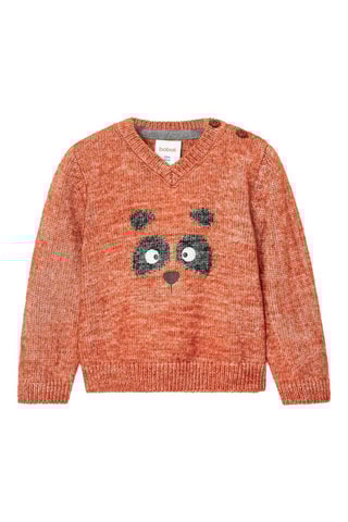 Trui - Gemêleerd Oranje