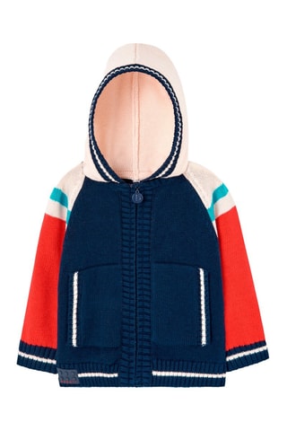 Vest met Capuchon - Marineblauw