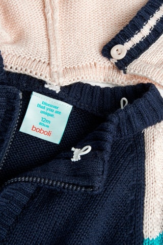 Vest met Capuchon - Marineblauw