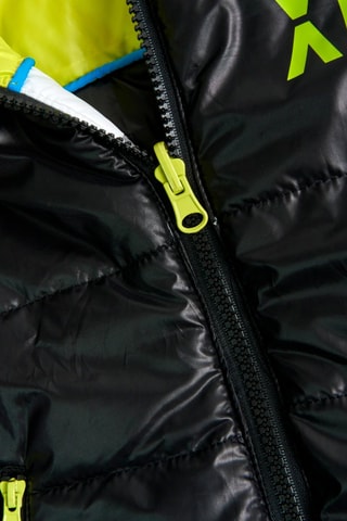 Dubbelzijdig Mouwloos Vest - Zwart en Geel