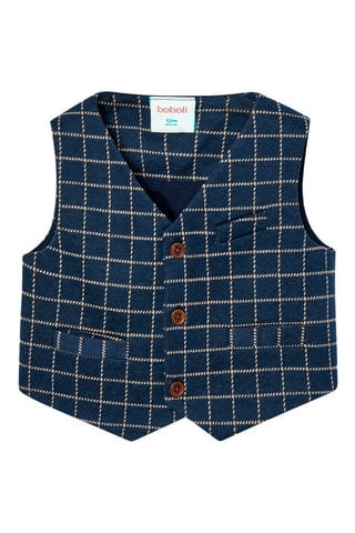 Mouwloos Vest - Marineblauw