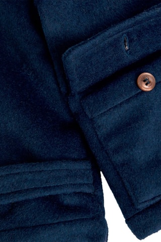 Dufflecoat met Capuchon - Marineblauw