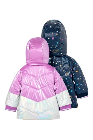 Dubbelzijdige Lange Bodywarmer - Roze