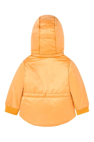Dubbelzijdige Parka met Capuchon - Oranje
