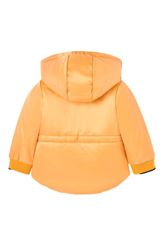 Dubbelzijdige Parka met Capuchon - Oranje