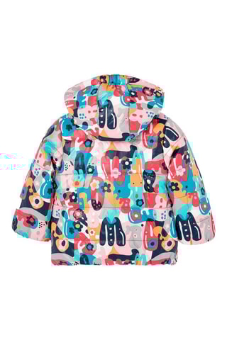 Dubbelzijdig Jasje met Capuchon - Rood en Roze