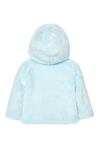 Jasje met Dubbelzijdige Capuchon - Lichtblauw