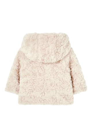 Dubbelzijdig Jasje met Capuchon - Ecru en Grijs