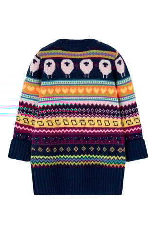 Trui-jurk - Marineblauw