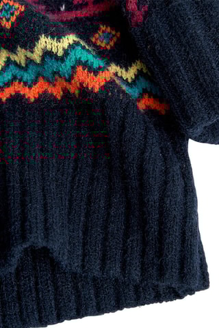 Trui-jurk - Marineblauw